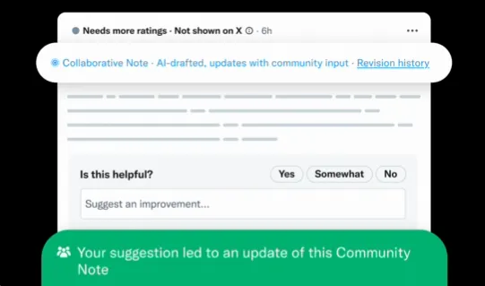 X teste des Notes Communautaires boostées à l'IA collaborative