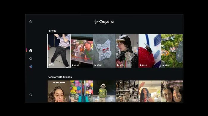 Instagram débarque sur les TV connectées aux USA