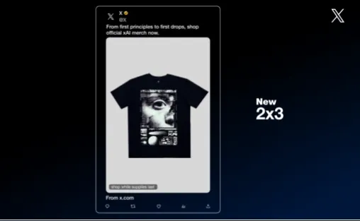 X élargit ses formats de publicités pour les annonceurs