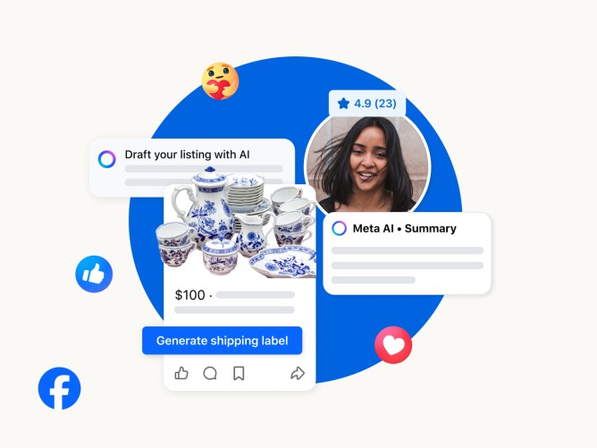 Meta AI sur Marketplace : Vendez plus vite et plus facilement